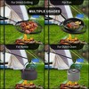 Winado Swivel Campfire Grill With Height Adjustable Grill Grate And Hanger Rod - 3 of 4