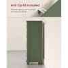 Floor Storage Cabinet, Freestanding Storage Organizer with 4 Drawers, Forest Green - 4 of 4