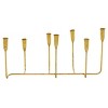 Contemporary Metal Candle Holder Gold - CosmoLiving by Cosmopolitan: Sturdy Base, 7 Taper Capacity, Indoor Use - 4 of 4