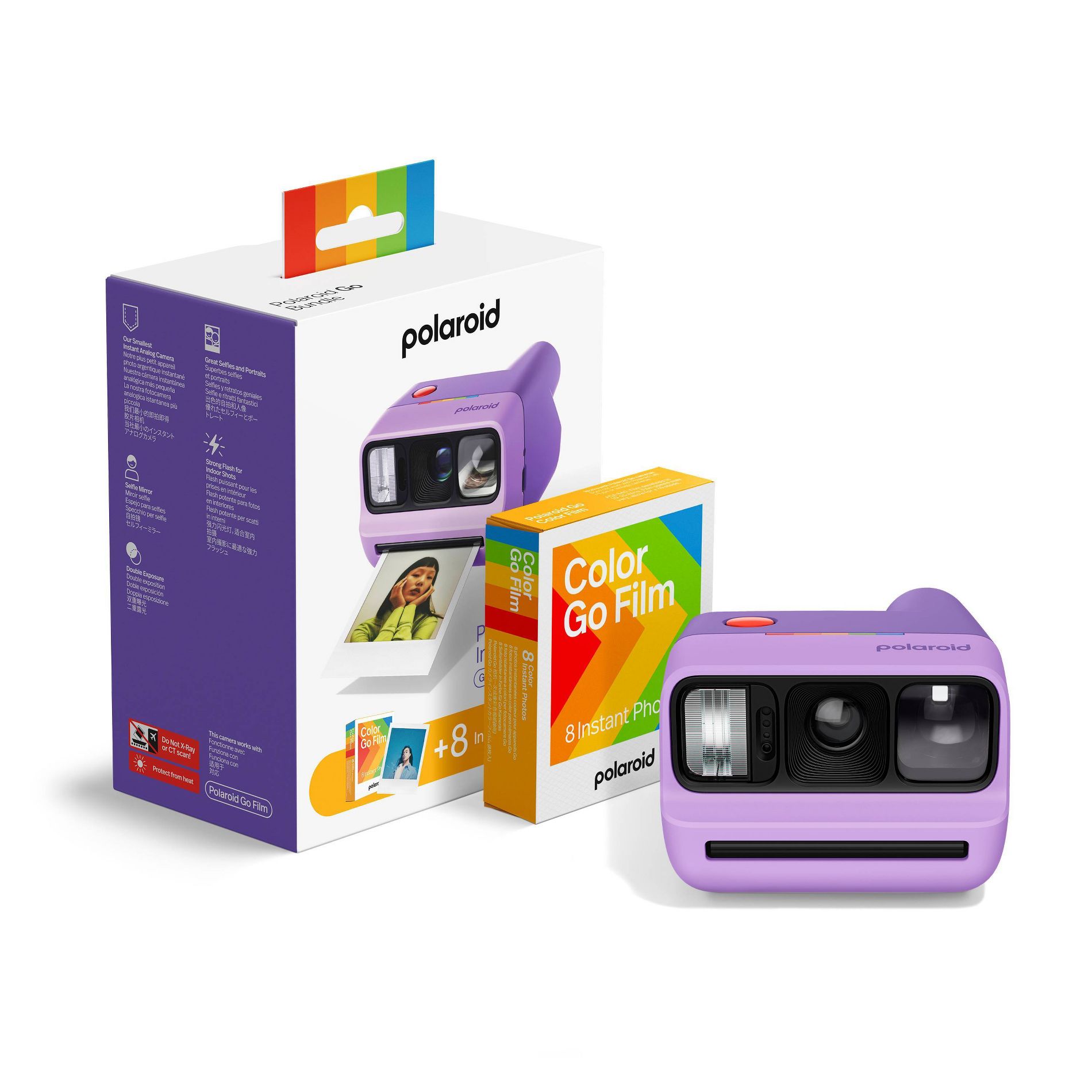 Polaroid Go Gen 3 Bundle - Purple (8ct)