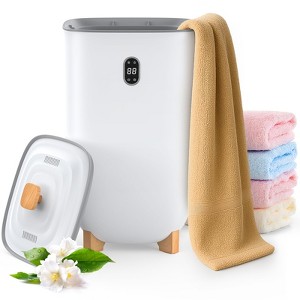 SUGIFT 35L Digital Towel Warmer Bucket – Auto Shut-Off, Heat & Dry Modes, Fast Even Heating, Aromatherapy Tray - 1 of 4