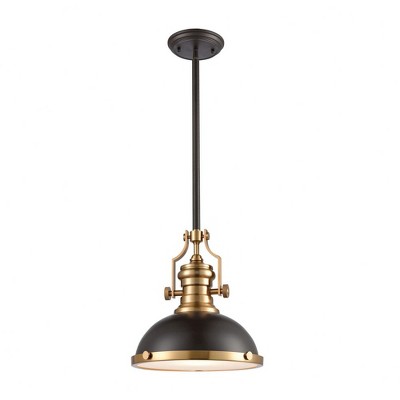 Elk Home Chadwick 1 - Light Pendant in  Oil Rubbed Bronze