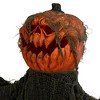 Northlight 30" Black and Orange Animated Pumpkin Halloween Decoration - 3 of 4