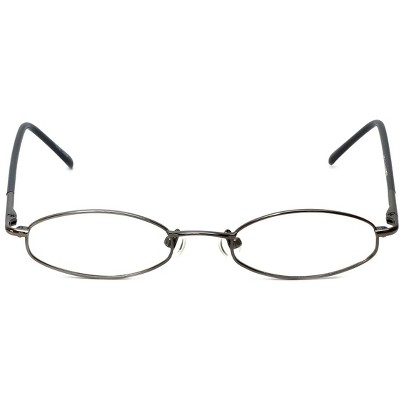 Calabria FlexPlus 84 Brown Designer Blue Light Blocking Glasses Ladies Oval 46mm