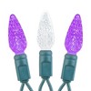 Novelty Lights C6 LED Christmas String Lights 70 Strawberry Bulbs (Green Wire, 24 Feet) - 3 of 4