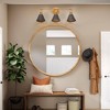 LNC Nero Modern Vanity Lights,Brushed Gray and Antique Gold/Antique Gold and Opal Glass, 2 Light/ 3 Light/4 Light - 4 of 4