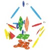 Tinamiri Supermag - Multicolor 45 - Magnetic Building Set, Educational construction fun, 45 piece set, Magnet Toys, 0651 - 3 of 4