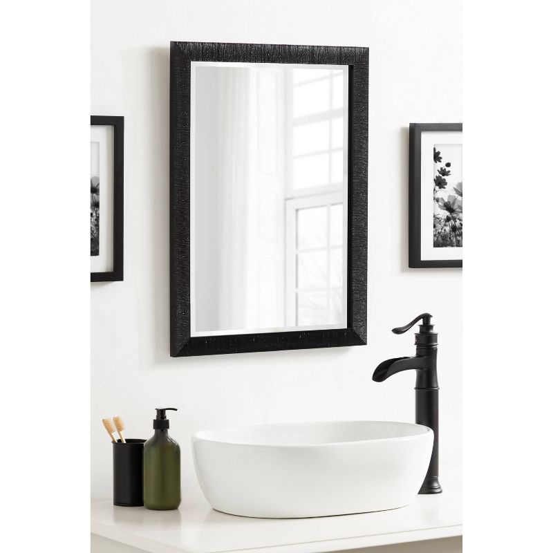 18&#34;x24&#34; Reyna Rectangle Wall Mirror Black - Kate &#38; Laurel All Things Decor, 6 of 10