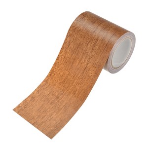 Unique Bargains Self Adhesive Realistic Wood Grain Durable Multi Use Masking Tape 1 Pc - 1 of 4