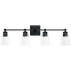 Capital Lighting Rory 4 - Light Vanity in  Matte Black - 3 of 3