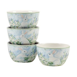Certified International (Set of 4) 24oz Easter Morning Ice Cream Bowls - 1 of 4