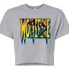 Women's - Marvel - Wolverine Logo Cropped Graphic T-Shirt - 2 of 4