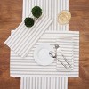 C&F Home Ticking Stripe Placemat Set of 6 - 3 of 4