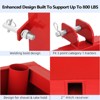 3 Point Ballast Box with 2" Hitch Receiver, Category 1 Ballast Box, 800 LBS Tractor Ballast Box Fits Cat 1, 3 Point Quick Hitch Loader Attachment - 4 of 4