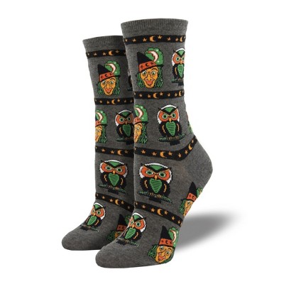 Novelty Socks 16.0" Witchcraft Wonders Halloween Owl Witch Socksmith  -  Socks