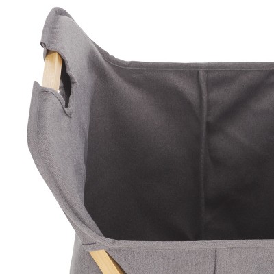 Quinne Laundry Basket - Natural/Grey - Safavieh