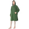 Catalonia Women’s Hoodie Sweatshirt Dress, Casual ¾ Sleeves Pullover Sweater with Kangaroo Pocket, Womens Summer Tops, One Size - 4 of 4