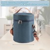 Unique Bargains Cylindrical Insulated Lunch Tote Bag 1 Pc - 2 of 4