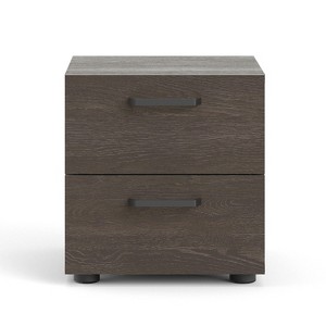 HomeStock 2 Drawer Nightstand - 1 of 4