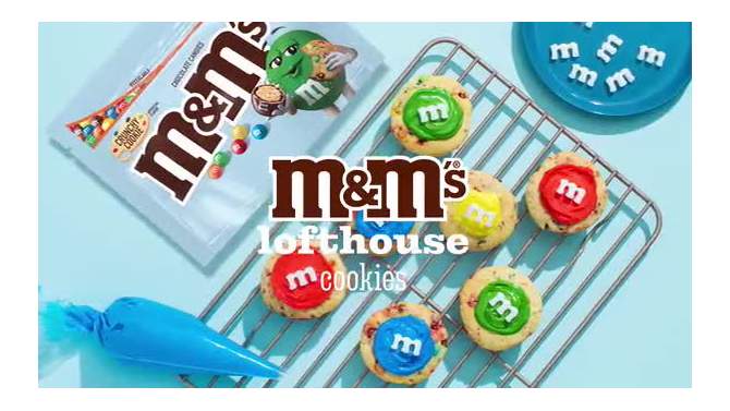 M&#38;Ms Crunchy Cookie Milk Chocolate Candy, Sharing Size &#8211; 7.4oz, 2 of 9, play video