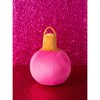 Shiraleah Pink Christmas Ornament Bauble Pillow, Small - 2 of 4