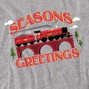 Harry Potter Seasons Greetings Christmas Hogwarts Express Kids T-Shirt For Toddlers Athletic Heather - 3 of 4