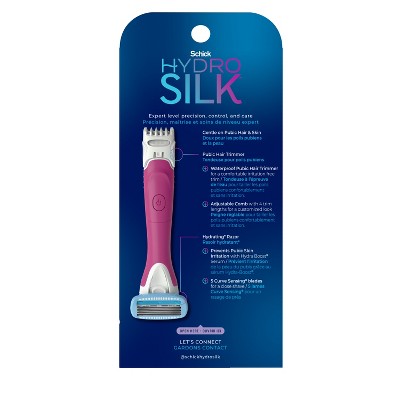 Schick Hydro Silk TrimStyle Women&#39;s Razor with Bikini Trimmer - 1 Razor Handle &#38; 1 Refill