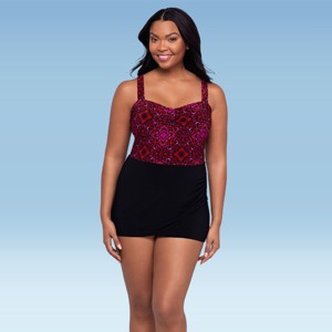 Trimshaper Women's Laura Swimdress - 1 of 3