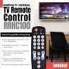 Anderic RRHC100 2-Device EzWipe Universal Remote Control for Hospitality TVs and Cable/Satellite/STB Boxes - 2 of 4
