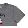 Ladies Mickey & Minnie Mouse Shirt - Classic Mickey & Minnie Mouse - Disney Mickey & Minnie Ribbed Fitted Tee - 4 of 4