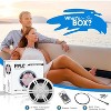 10" Slim Waterproof Subwoofer for Powerful Sound with RGB Lights, Remote Control, Dual 4-Ohm Design - 2 of 4