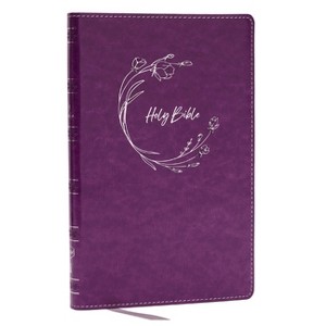 NKJV Holy Bible, Ultra Thinline, Purple Leathersoft, Red Letter, Comfort Print - by  Thomas Nelson (Leather Bound) - 1 of 1