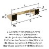 Amerock Blackrock Wall Mounted Towel Bar - 4 of 4