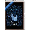 Trends International Episodic Drawing - Blue Thistle And Cat Framed Wall Poster Prints - 3 of 4
