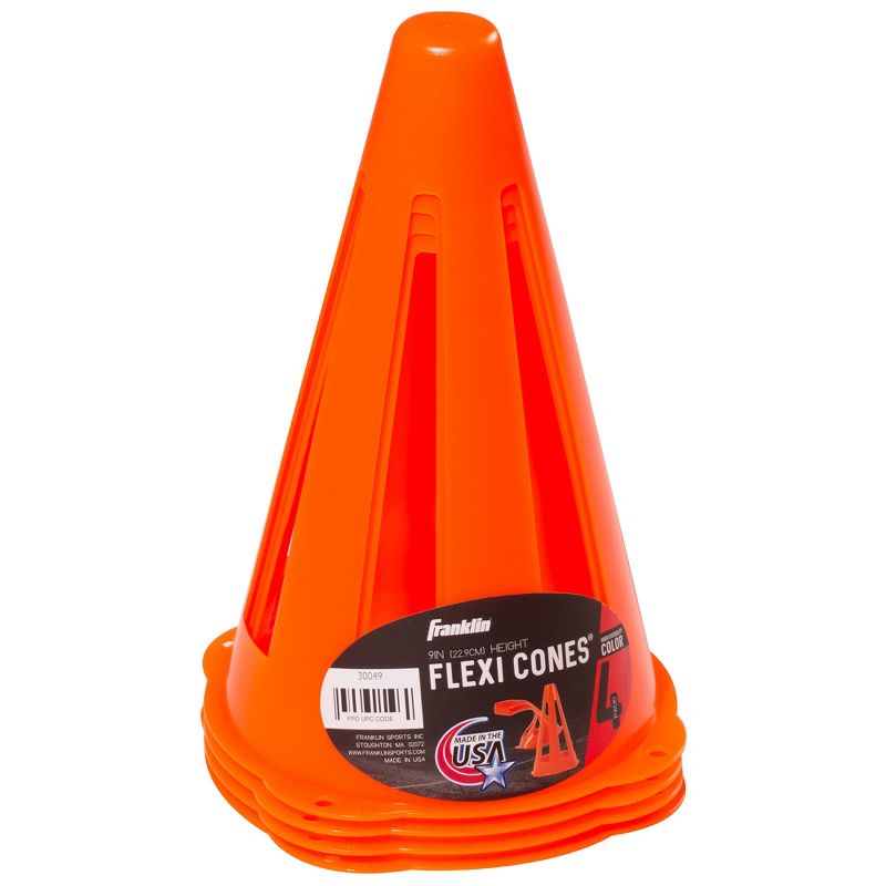 Franklin Sports MLS Flexi Cones - 4ct, 1 of 6