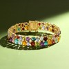 Ross-Simons 36.60 ct. t.w. Multi-Gemstone Bracelet in 18kt Gold Over Sterling Size 7 - 3 of 4
