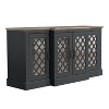 Galano Millicent Wood 60.4 in. Wide Accent Sideboard with Adjustable Shelves - 3 of 4