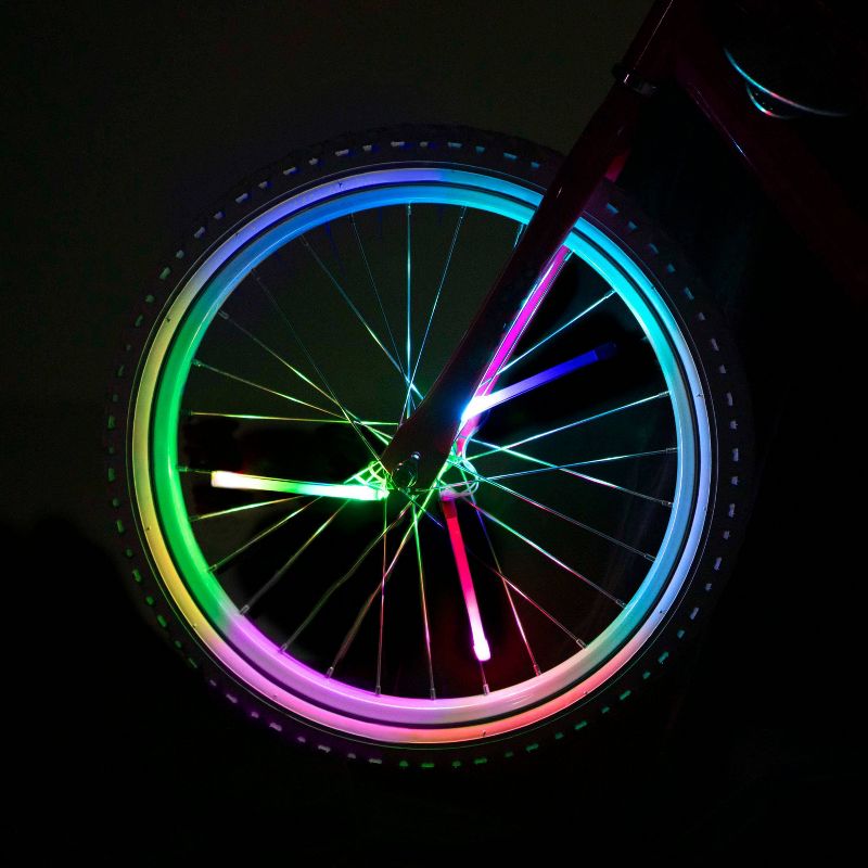 Brightz Spin Morphing Bicycle Spoke Tubes LED Light, 5 of 8