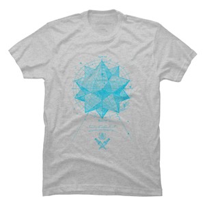 Men's Design By Humans Map to Nowhere By Collisiontheory T-Shirt - 1 of 4