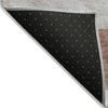 Copper Red And Gray Geometric Washable Indoor Outdoor Area Rug - 4 of 4
