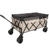 VYNXARIA Heavy-Duty Foldable Utility Wagon£¬480lbs Capacity,Gray - 2 of 4