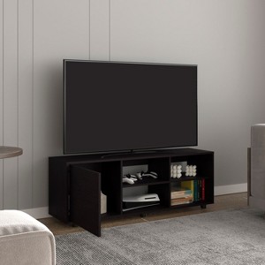 NicBex TV Stand for 60 Inch TV,TV Entertanment Center with 1 Cabinet and 4 Open Shelves,Modern TV Console Table for Living Room - 1 of 4