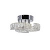 CWI Lighting Vienna LED Flush Mount With Chrome Finish - 3 of 4