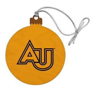 Adelphi University Primary Logo Wood Christmas Tree Holiday Ornament - 1 of 4