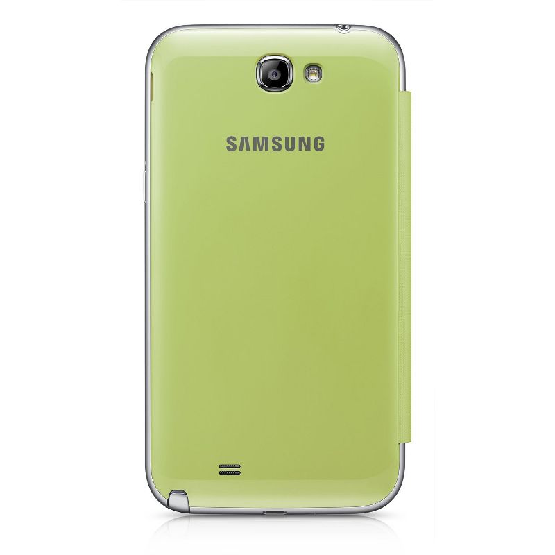 Original Samsung Flip Cover for Samsung Galaxy Note 2 (Lime Green), 3 of 4