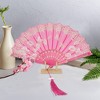 Unique Bargains Tassel Folding Fan 1 Pc - 4 of 4