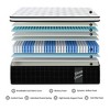 Okak Modern 12Inch Cool Knitted Individual Hybrid Mattress with Memory Foam for Comfy Sleep,Medium Feel Bed Mattresses - 3 of 4