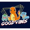 Boy's Pokemon Bulbasaur, Squirtle and Charmander Good Vibes T-Shirt - 2 of 4