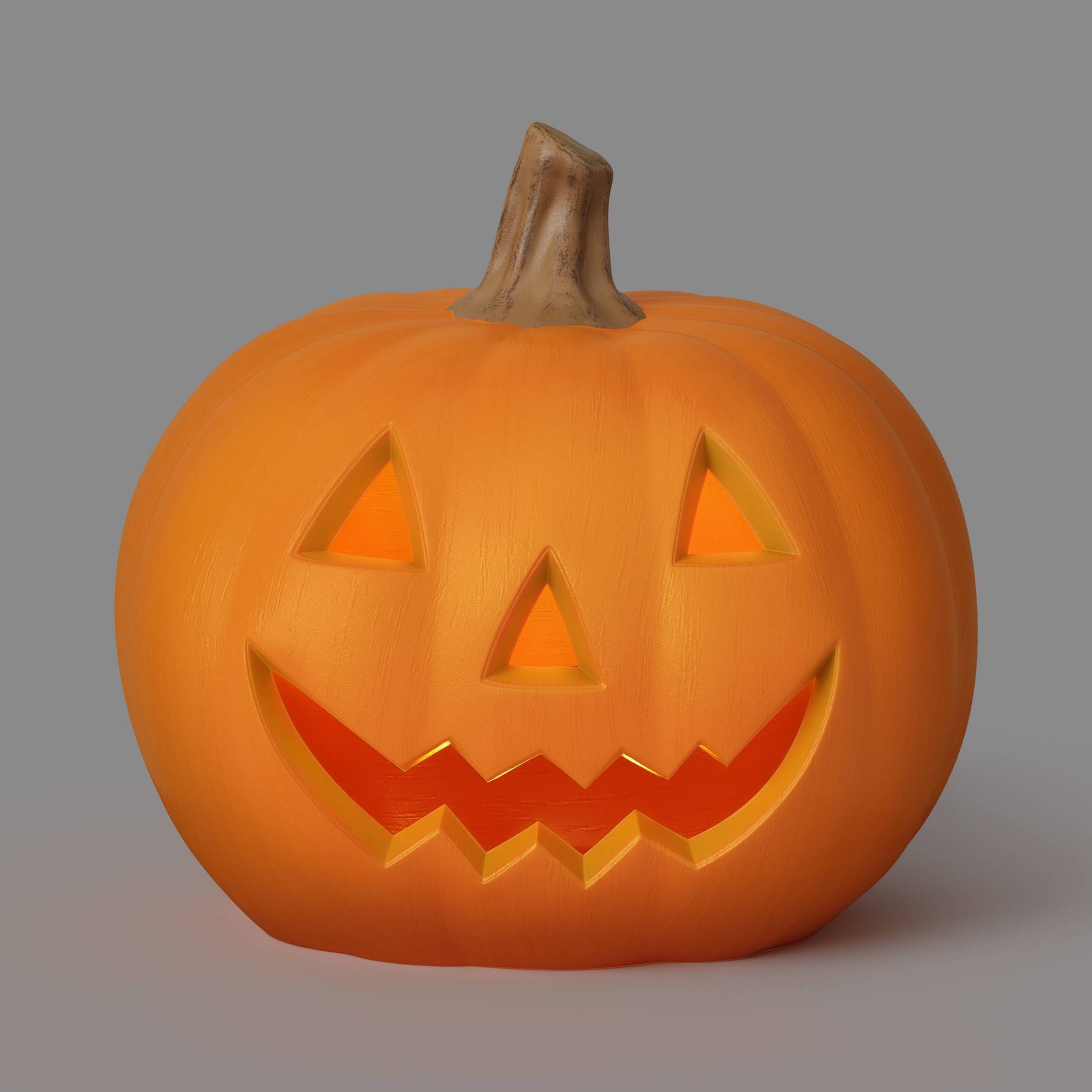 18" Lit Extra Large Pumpkin with Timer Decorative Prop - Hyde and EEK! Boutique™