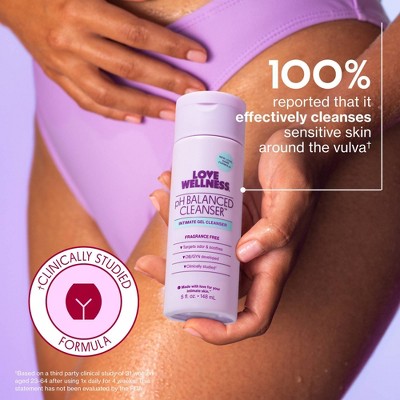 Love Wellness pH Balanced Cleanser Fragrance Free Cleanser - 5 fl oz